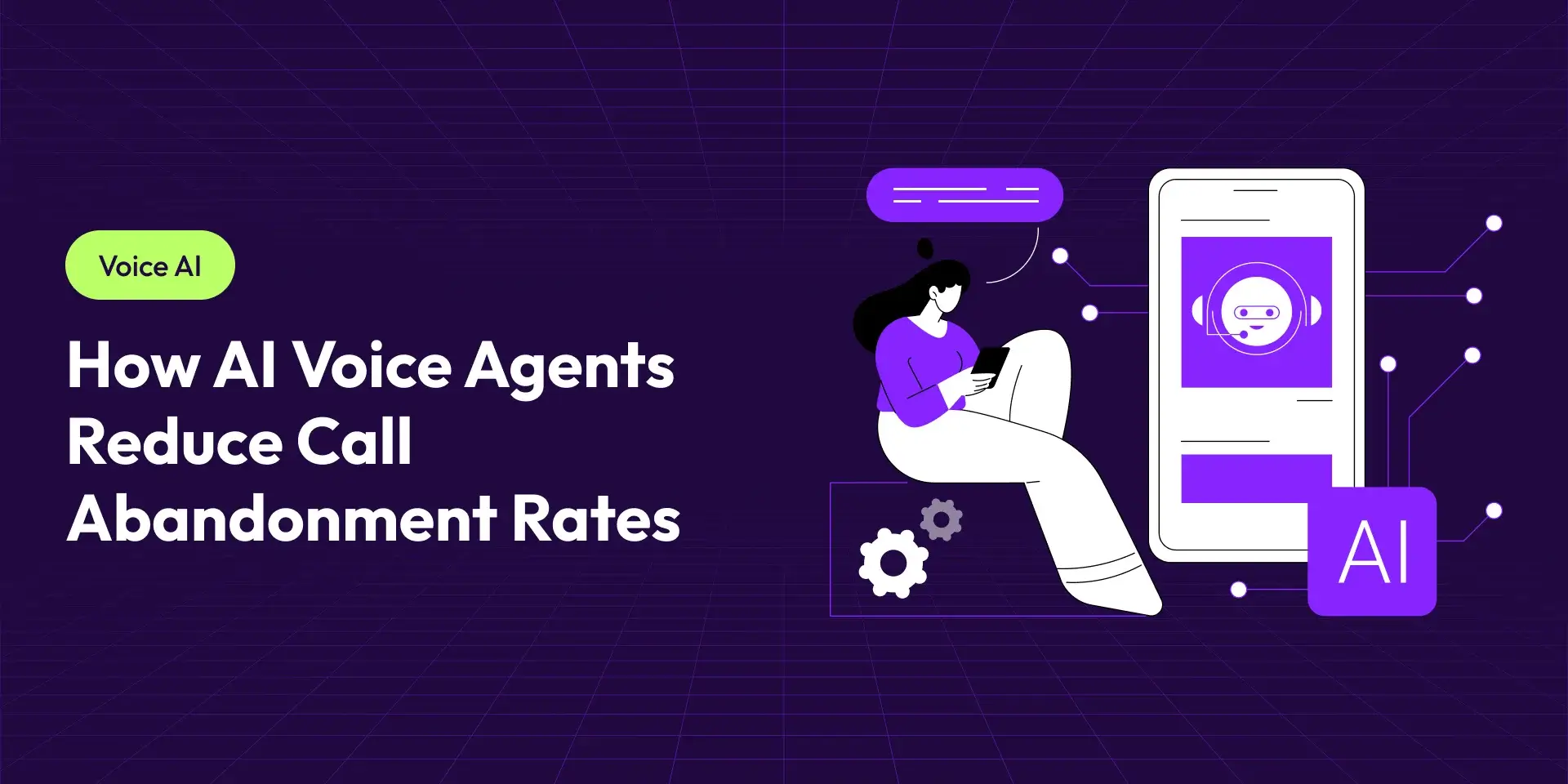How AI Voice Agents Reduce Call Abandonment Rates
