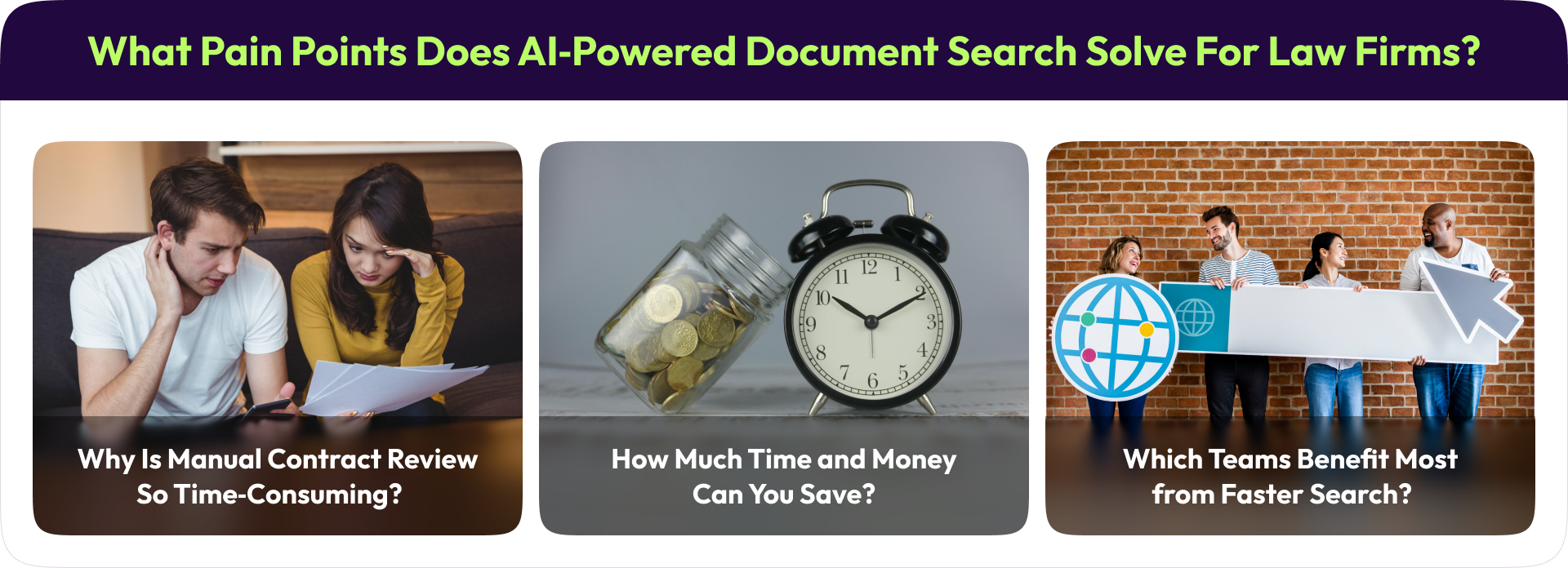 What Pain Points Does AI‑Powered Document Search Solve for Law Firms?