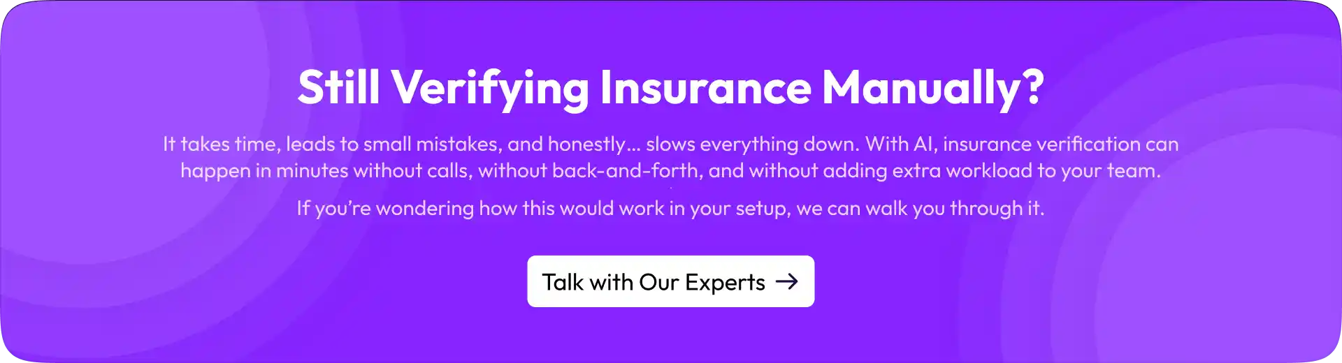 Automate insurance verification with AI