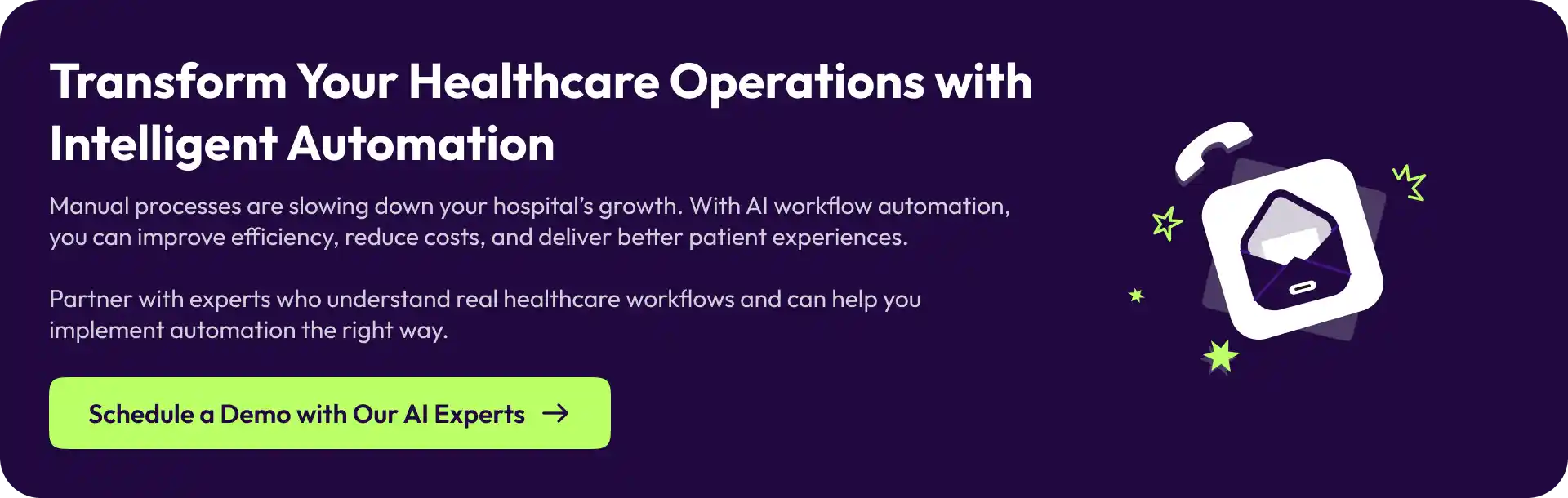 AI automation in healthcare operations